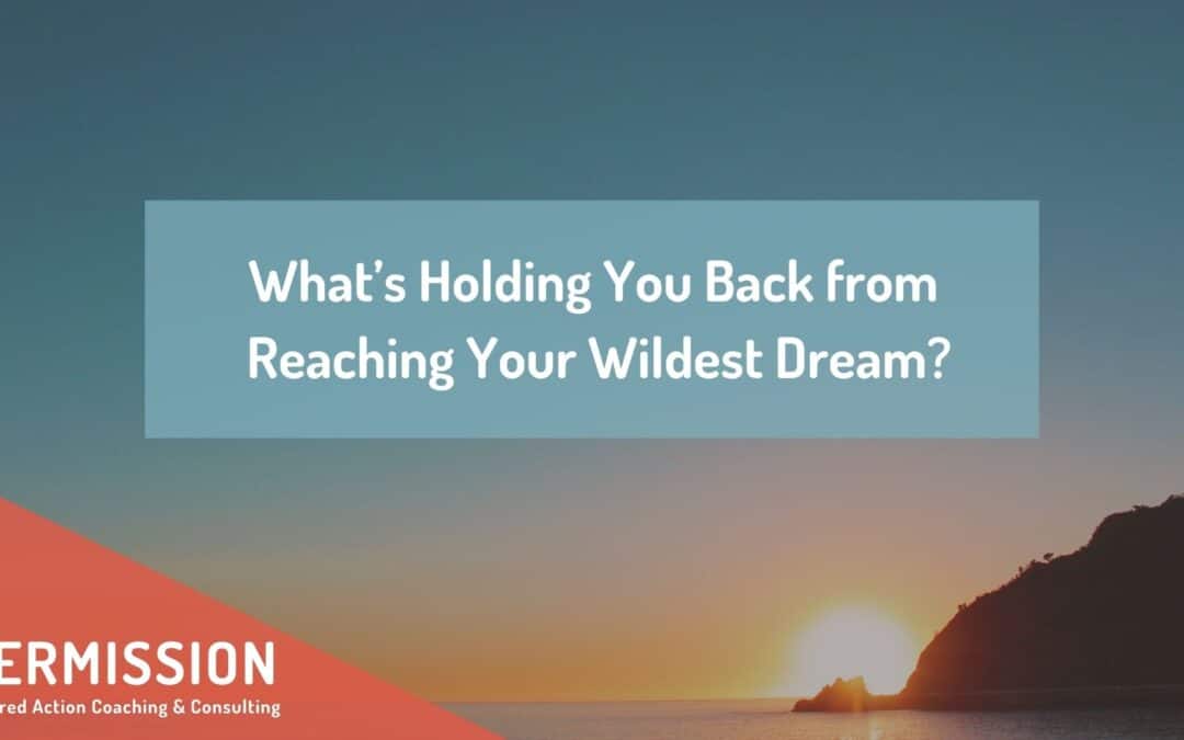 What’s Holding You Back from Reaching Your Wildest Dream?